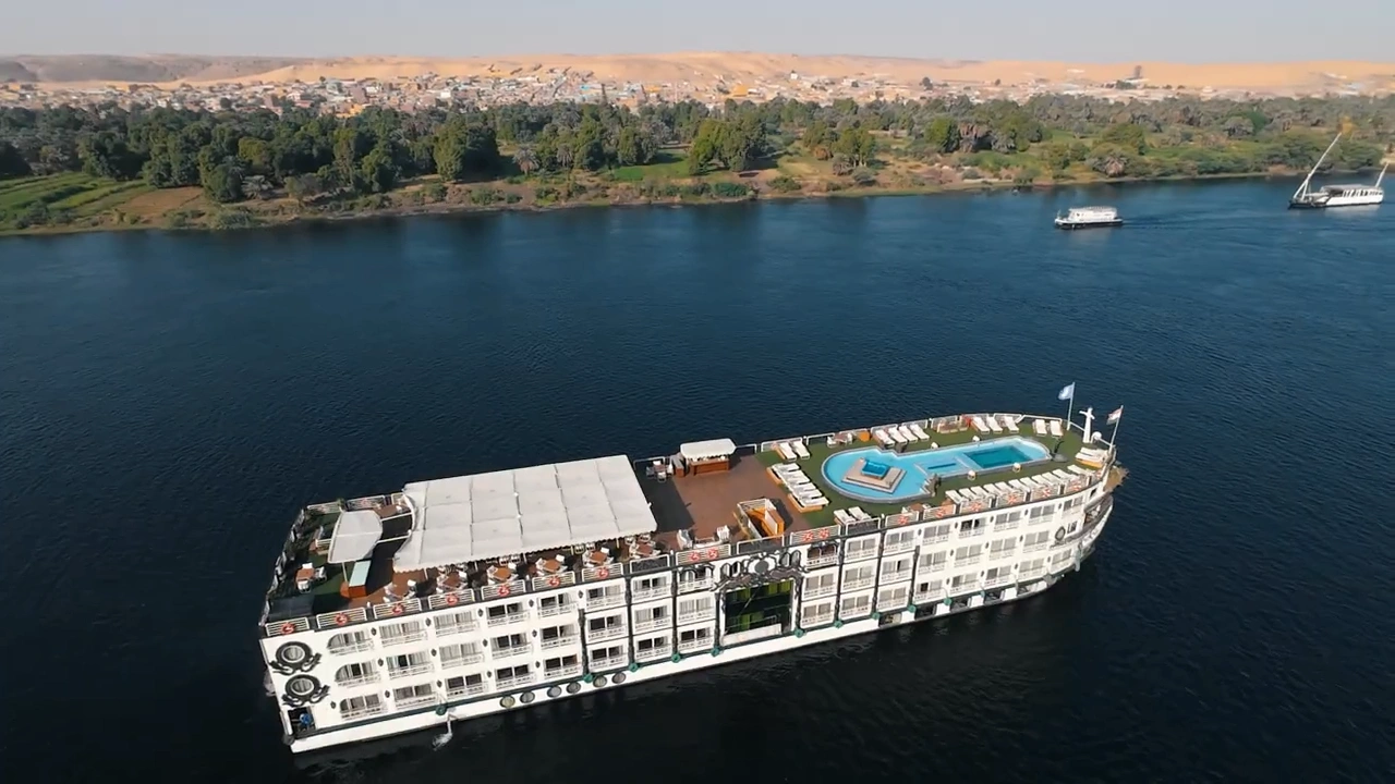 Exterior view of the Sonesta St. George I Nile Cruise Ship Nile cruise ship